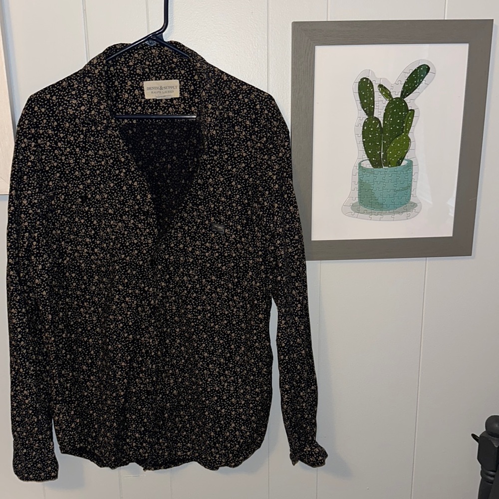 Vintage Denim & Supply Ralph Lauren Women’s Floral Button-Up